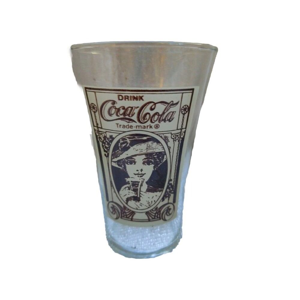 Vintage Coca Cola Glass The Archives Recreation Of The Original Flair Glass